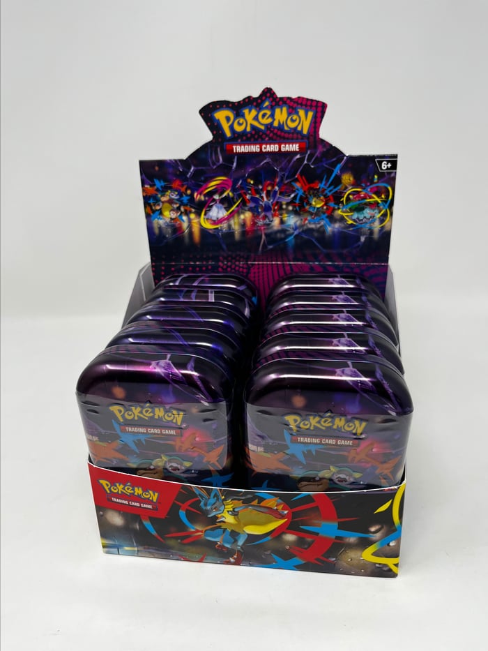 Mega Heroes Mini Tin Display image