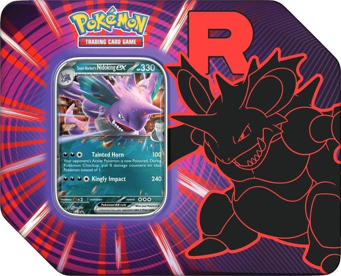 Team Rocket Tin [Team Rocket's Nidoking ex] image